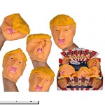 out of the blue President Hand Puppet USA President Donald Trump Fun Novelty Soft Rubber Toy  B07P12S5TV